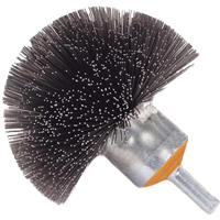 Spherical Mounted Crimped Wire Brush, 1-1/2", 0.008" Fill, 1/4" Shank Nuna Depot Inc.