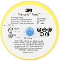Tampon de finition pour disque Finesse-It Roloc, 3" dia. Nuna Depot Inc.