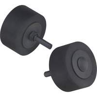 2" x 1" x 1/4" Rubber Cushion Polishing Wheel 45129 Nuna Depot Inc.