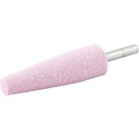 Vitrified Bond Mounted Point, A1, Aluminum Oxide, 3/4" Dia., 2-1/2" L, 80 Grit Nuna Depot Inc.