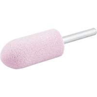 Vitrified Bond Mounted Point, A11, Aluminum Oxide, 7/8" Dia., 2" L, 80 Grit Nuna Depot Inc.