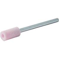 Vitrified Bond Mounted Point, B135, Aluminum Oxide, 1/4" Dia., 1/2" L, 80 Grit Nuna Depot Inc.