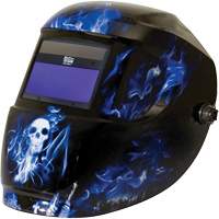 Masque de soudage Carrera ArcOne, 3" lo x 4" la Champ de vision, Teinte 9 - 13, Bleu Nuna Depot Inc.