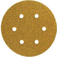 Gold Reserve A296 Paper Hook & Loop Vacuum Disc, 5" Dia., P220/Fine Grit, Aluminum Oxide, C-Weight Nuna Depot Inc.