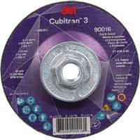 Cubitron 3 Cut & Grind Wheel, 4-1/2" x 5/32", 5/8"-11 Arbor, Type T27, 36+ Grit, Ceramic Nuna Depot Inc.