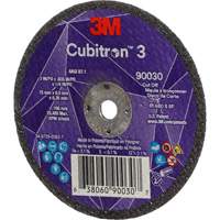 Cubitron 3 Cut-Off Wheel, 3" x 0.035", 1/4" Arbor, Type T1, Ceramic, 21000 RPM Nuna Depot Inc.