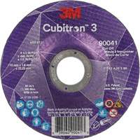 Cubitron 3 Cut-Off Wheel, 4-1/2" x 0.045", 7/8" Arbor, Type T27, Ceramic, 13300 RPM Nuna Depot Inc.