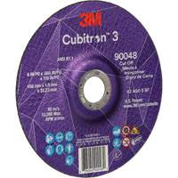 Meule &agrave; tronçonner Cubitron 3, 6" x 0,045", Arbre de 7/8", Type T27, C&eacute;ramique, 10 200 Tr/min Nuna Depot Inc.