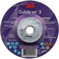 Cubitron 3 Cut-Off Wheel, 4-1/2" x 0.045", 5/8"-11 Arbor, Type T27, Ceramic, 13300 RPM Nuna Depot Inc.