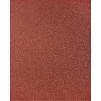 Feuille de papier abrasif grossier pour le m&eacute;tal R243 AO, 9" x 11", Grain 80, Oxyde d'aluminium Nuna Depot Inc.