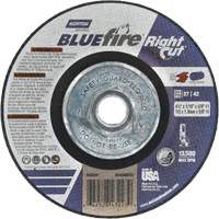 BlueFire RightCut Right Angle Cut-Off Wheel, 4-1/2" x 1/16", 5/8"-11 Arbor, Type 27/42, Aluminum Oxide, 13580 RPM Nuna Depot Inc.