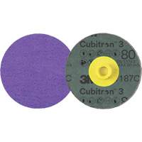 Disque en fibre Roloc Cubitron 3, 4" dia., Grain 80+, C&eacute;ramique Nuna Depot Inc.
