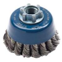Knotted Wire Cup Brush, 2-3/4" Dia. x 5/8"-11 Arbor Nuna Depot Inc.