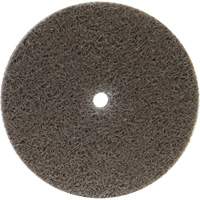 Bear-Tex&reg; Non-Woven Unified Wheel, 3" x 1/4", 1/4" Arbor, Medium Grit, Aluminum Oxide Nuna Depot Inc.