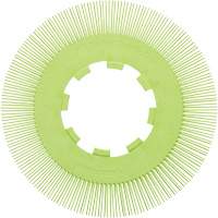 Brosse radiale en soies de pr&eacute;cision type S PN-RB sans adaptateur Scotch-Brite, C&eacute;ramique, Grain 50+, 8" dia. Nuna Depot Inc.