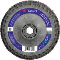 Cubitron 3 Flat Flap Disc with Quick Change 1169F, 4-1/2" x 5/8"-11, Type T27, 60+ Grit, Ceramic Nuna Depot Inc.
