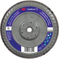 Cubitron 3 Flat Flap Disc with Quick Change 1169F, 6" x 5/8"-11, Type T27, 80+ Grit, Ceramic Nuna Depot Inc.