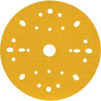 Hookit Gold Abrasive Disc, 6" Dia., 120 Grit, Aluminum Oxide, C-Weight Nuna Depot Inc.