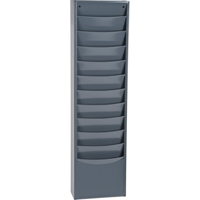 Pr&eacute;sentoirs, Stationnaire, 11 fentes, Acier, 9-3/4" la x 4-1/8" p x 36" h Nuna Depot Inc.