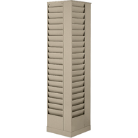 Pr&eacute;sentoirs, Rotatif, 23 fentes, Acier, 14-1/8" la x 14-1/8" p x 66" h Nuna Depot Inc.