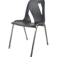 Chaise empilable, Vinyle, Hauteur 31", Capacit&eacute; 275 lb, Noir Nuna Depot Inc.