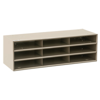 Organisateurs de donn&eacute;es, Stationnaire, 15 fentes, Acier, 33-3/4" la x 11 5/8" p x 17 3/4" h Nuna Depot Inc.