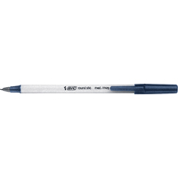 Stylo &agrave; bille Bic Round Stic, Bleu, 0,8 mm Nuna Depot Inc.