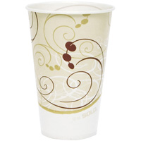 Disposable Cups, Paper, 12 oz., Multi-Colour Nuna Depot Inc.