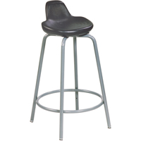 500 Series Stool, Sit/Stand, Adjustable, 18" - 26", Polyurethane Seat, Black Nuna Depot Inc.