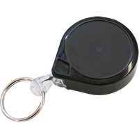 Anneaux &agrave; cl&eacute;s r&eacute;tractables Mini-Bak, Plastique, C&acirc;ble 36", Fixation Agrafe de ceinture Nuna Depot Inc.