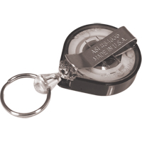 Anneaux &agrave; cl&eacute;s r&eacute;tractables Mini-Bak, Plastique, C&acirc;ble 36", Fixation Agrafe de ceinture Nuna Depot Inc.