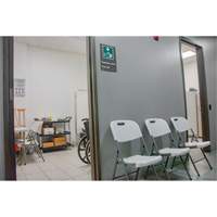 Folding Chairs, Polyethylene, White, 350 lbs. Weight Capacity Nuna Depot Inc.