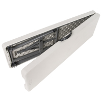 Folding Bench, Polyethylene, 72" L x 12" W x 17" H Nuna Depot Inc.