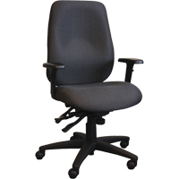 Chaises ergonomiques Cierra , Tissu, Noir, Capacit&eacute; 275 lb Nuna Depot Inc.