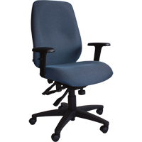 Chaises ergonomiques Cierra , Tissu, Bleu, Capacit&eacute; 250 lb Nuna Depot Inc.