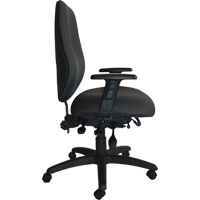 Chaises ergonomiques robustes Cierra , Tissu, Noir, Capacit&eacute; 400 lb Nuna Depot Inc.