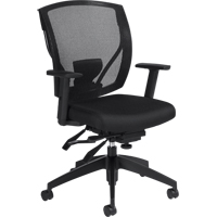 Chaises &agrave; bras Multi-Tilter, Tissu, Noir, Capacit&eacute; 300 lb Nuna Depot Inc.