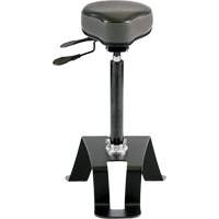 TA180 Ergonomic Sit/Stand Chair, Vinyl Seat, Black Nuna Depot Inc.