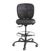 Tabouret robuste Vue, Vinyle, Noir, Capacit&eacute; 350 lb Nuna Depot Inc.