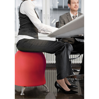 Chaise sph&eacute;rique Zenergy, Tissu, Rouge, Capacit&eacute; 250 lb Nuna Depot Inc.