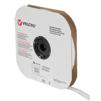 Fastener Tape, Loop, 25 yds x 3/4", Adhesive, White Nuna Depot Inc.
