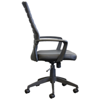 Activ A-128 Office Chair, Polyurethane, Black, 275 lbs. Capacity Nuna Depot Inc.
