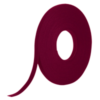 One-Wrap&reg; Fire-Retardant Fastener Tape, Hook & Loop, 25 yds x 1/2", Self-Grip, Cranberry Nuna Depot Inc.