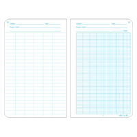 Livre reli&eacute;, Couverture rigide, Jaune, 160 Pages, 4-5/8" , 7-1/4"  Nuna Depot Inc.