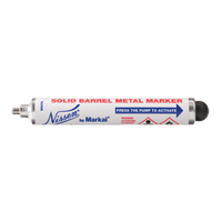 Nissen&reg; Solid Barrel Metal Marker, Liquid, White Nuna Depot Inc.