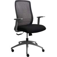 Era Series Adjustable Office Chair, Fabric/Mesh, Black, 275 lbs. Capacity Nuna Depot Inc.