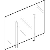 Vitre hygi&eacute;nique, 48" la x 36" h Nuna Depot Inc.