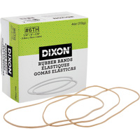 Rubber Bands, 6" x 1/16" Nuna Depot Inc.