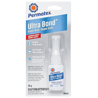 Ultra Bond Fast Drying Super Glue Adhesive, 20 g, Bottle, Clear Nuna Depot Inc.