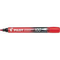 Series 100 Permanent Marker, Bullet, Red Nuna Depot Inc.